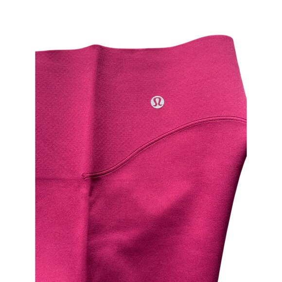 Lululemon Glow Up HR Tight 28" Size 8 In Magenta Smoke W5GI3S in MGTS NWT - Picture 7 of 15